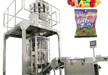 Multifunctionele Vffs verticale automatische voedselverpakkingsmachine (verpakkingsmachine) voor rijst / koffie / noten / zout / saus / bonen / zaad / suiker / houtskool / hondenvoer / kattenbakvulling / pistache