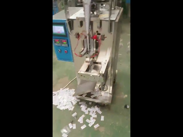 China leverancier Automatische Verticale Kussen Pouch Chips vloeibare Snack Verpakkingsmachine